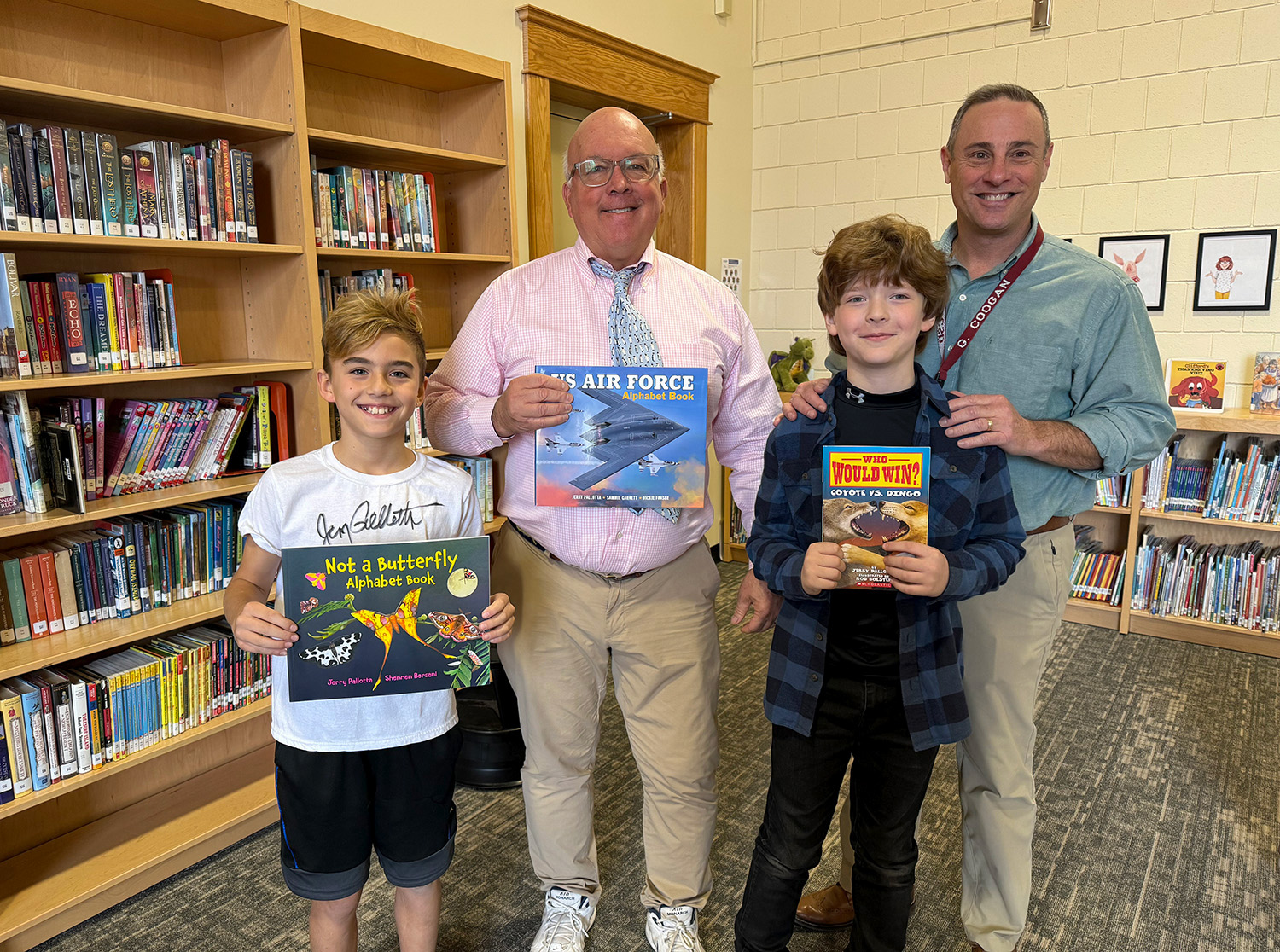 Children’s book author Jerry Pallotta visits Stillwater Elementary ...